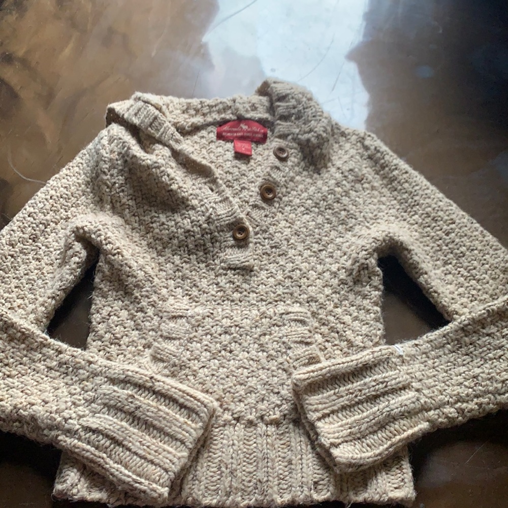 Abercrombie and Fitch 1/4 button sweater